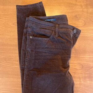 Talbots Corduroy "Jeggings" - Chocolate Brown - Size 6